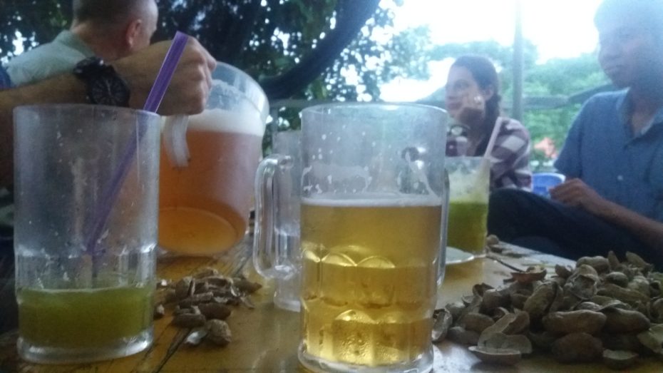Networking Vietnamese style. AKA beer and sugarcane juice after work. 